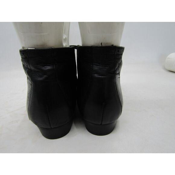 PAUL GREEN Womens Size 5 UK Black Leather Laces Ankle Fashion Boots Bootie - Picture 7 of 11